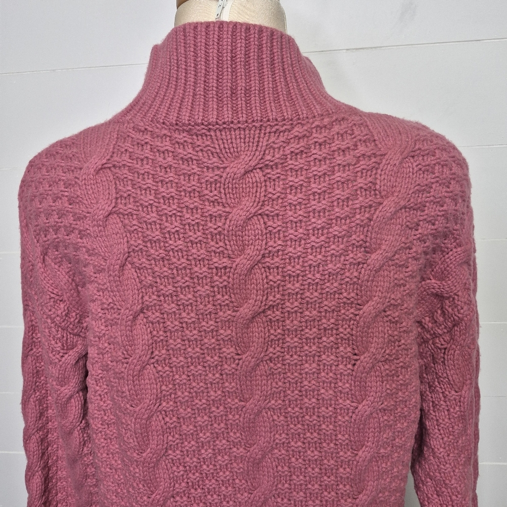 Aritzia Wilfred Gianna Merino Wool Blend Cable Knit Sweater Size S - Picture 8 of 13